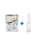 Aquapick AQ-350 countertop and Aquapick AQ-205 portable oral irrigator set